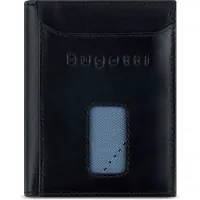 Bugatti Geldbörse Secure Slim Herren, Damen schwarz