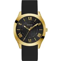 GUESS Herren Armbanduhr Schwarz/Gold Arc GW0728G2