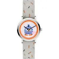 Cool Time Kids Quarzuhr "The Cool Monster", orange (grau, grau), Armbanduhren, Jungen, silberfarben, Quarzuhr, Armbanduhr, analog