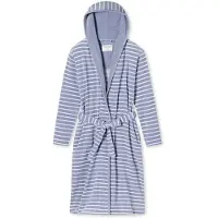 Schiesser Bademantel Damen 181535 Feather Terry Grey-S