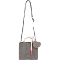 Fritzi aus Preußen Umhängetasche Handtasche Square Mini Limited Wiesn Crossbody Bag Jack Pepper dunkelgrau