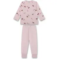 Sanetta - Kid's Pyjama Long AOP 233564 - Schlafanzug Gr 92 rosa