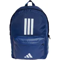 Adidas Rucksack PERFORMANCE "CLASSIC BACK TO SCHOOL 3-STREIFEN", blau (dunkelblau, weiß), Rucksäcke, Damen, Obermaterial: 100% Polyester, Rucksack