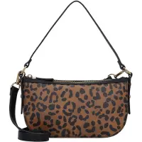 Fossil Umhängetasche Schultertasche Jolie Small Crossbody Leopard braun