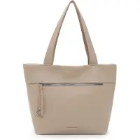 Suri Frey Shopper "Shopper SFY Debby", Damen, Gr. B/H/T: 44cm x 32cm x 14cm 0, beige (sand 420), Polyurethan, Taschen Shopper