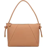 Fossil Leder Schultertasche Willa Leather Shoulder Bag Dust hellbraun