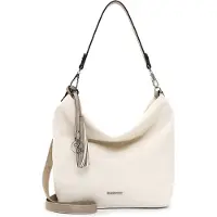 Emily & Noah Beuteltasche "Beutel E&N Elke", Damen, Gr. B/H/T: 36cm x 28cm x 14cm 0, beige (beige 400), Polyester, Taschen Beuteltasche