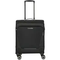 Travelite Handgepäck-Trolley "JETPACK Max 4 Cabin Handgepäck Koffer" 41 l 4 Rollen Weichgepäck, passend für Ryanair, Condor und viele gängige Airlines