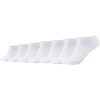 Camano Sneakersocken "ca-soft", Damen, Gr. 35-38, weiß, Baumwollmischung, unifarben, normal, Socken Sneakersocken, mit weichem Komfortbund ohne drückende Nähte