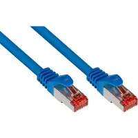 GOOD CONNECTIONS Patchkabel Cat. 6 S/FTP mit Rastnasenschutz, 5m, blau