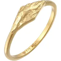 Haze&Glory Ring - Ring Siegelring Marquis - Gratitude 375 Gelbgold - Gr. 54 MM - in Gold - für Damen