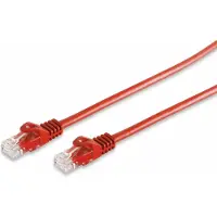 S-Conn S/CONN maximum connectivity 08-35154, 1,5 m, Cat7, U/UTP (UTP), RJ-45, RJ-45, Rot
