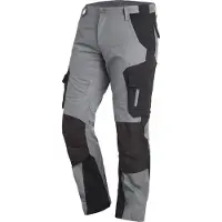 FHB Bundhose Florian 125100 Gr. 52 grau/schwarz