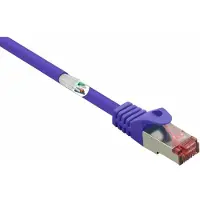 Renkforce RF-4724912, 0,15 m, Cat6, S/FTP (S-STP), RJ-45, RJ-45, Violett