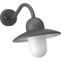 Albert 620649 Wandleuchte Typ Nr. 0649 - Farbe: anthrazit, für 1 x Lampe, E27