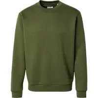 Jack & Jones "JJEBRADLEY mit Rippbündchen für Alltag und Freizeit", Materialmix, relaxed fit