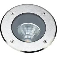 Albert LED Bodeneinbaustrahler in Silber 12W 900lm IP67