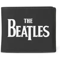 The Beatles Geldbörse Herren Logo schwarz Standard