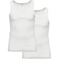 Ammann Unterhemd "Unterhemd Feinripp Unterhemden 2er Pack 2er Pack", Herren, Gr. XXL, N-Gr, weiß, Obermaterial: 100% Baumwolle CO., Unterhemden Unterhemd