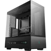 DeepCool CH690 DIGITAL, Tower, PC, Schwarz, ATX, micro ATX, Mini-ITX, Acrylnitril-Butadien-Styrol (ABS), SPCC, Gehärtetes Glas, Gaming