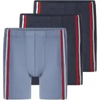 Babista Slip "3er Pack Retropants LUCIVIO", Herren, Gr. L, blau, Obermaterial: 95% Baumwolle CO. 5% Elasthan EL., Unterhosen Slip