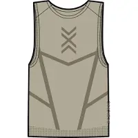 X-Bionic Xceed Run Tank TOP Men sand/dark sand (M101) XXL