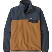 Patagonia - Lightweight Synch Snap-T P/O - Fleecepullover Gr XS braun/blau