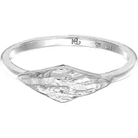 Haze&Glory Silberring "Ring Siegelring Marquis - Gratitude 925 Silber" Gr. 56, silber, Fingerringe, Damen, 56, Silber 925 (Sterlingsilber), Silberring