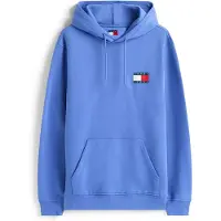 Tommy Hilfiger "TJM REG ESSENTIAL FLAG HOOD EXT", mit bedruckten Markenlogo auf Brusthöhe