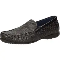 Sioux Slipper "Giumelo-705-H", Herren, Gr. 41 (UK 7), schwarz, Obermaterial: 100% Kalbsleder CAL. 100% Gummi rubber., Schuhe Slipper