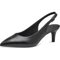 Tamaris Damen Pumps Slingback Stiletto spitze Form 1-29611-42, Größe:38 EU, Farbe:Schwarz