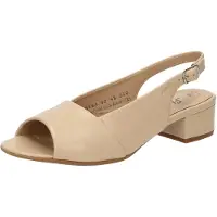 Sioux Sandale "Zippora", Damen, Gr. 36 (UK 3 1/2), beige, Obermaterial: 100% Kalbsleder CAL. 100% Gummi rubber., Schuhe Sandale