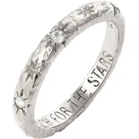 Haze&Glory Silberring "Ring Topas 925 Sterling Silber - Tech For The Stars" Gr. 56, silber, Fingerringe, Damen, 56, Silber 925 (Sterlingsilber), Silberring