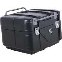 Hepco & becker Topcase Gobi 38 Liter schwarz Unisexneutral111 - Motorradzubehör - Motorradgepäck