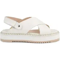 AGL Damen Klassische Sandalen D642026PISOFTY0115 Farbe: Weiß Größe: 40