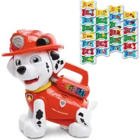 Vtech Fütter-mich Marshall, 3 Jahr(e), Mit Ton, Sprachfunktion, Batterien erforderlich, AA, Rot, Weiß