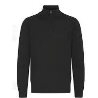 Blend Troyer "Troyer BHCassri", Herren, Gr. XXL, schwarz, Obermaterial: 100% Polyester PES., Pullover Troyer