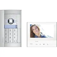 Bticino Flex'ONE Video-Set, mit Türstation SFERA, inkl. Codelock, CLASSE300 X13E, 1 Stk.