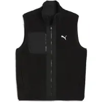 Puma Herren Weste Reversible Hybrid Sherpa Vest 688372-01 L - Black - L