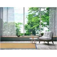 Carpetfine Sisalteppich "Sisal, auch als Läufer erhältlich", rechteckig, 5 mm Höhe, mit farbiger Bordüre, Anti Rutsch Rückseite, viele Größen, Wohnzimmer