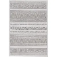 Carpetfine Teppich "Boho 101, auch als Läufer erhältlich", rechteckig, 4 mm Höhe, robustes Flachgewebe, Sisal Optik, UV-beständig, In- und Outdoor