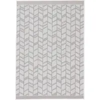 Carpetfine Teppich "Boho 102, auch als Läufer erhältlich", rechteckig, 4 mm Höhe, robustes Flachgewebe, Sisal Optik, UV-beständig, In- und Outdoor