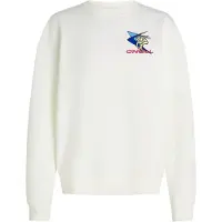 O'Neill Fwc'play Crew Snow White Größe: M | Pullover Outlet | Damen | Weiß