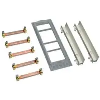 Hager ZM25S Sammelschienenverbinder, universZ, Schrank/Schrank, 5-polig, CU 12x10mm, 315A