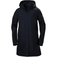 Helly Hansen Damen W Aden Long Coat Mantel, 597 Navy, XL EU