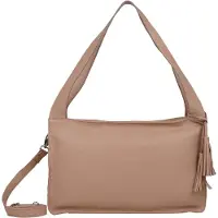 Gerry weber Schultertasche Umhängetasche Cadiz Handbag LHZ Cappuccino hellbraun
