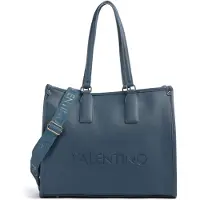 Valentino Stilvolle Blaue Tasche für Damen mit Multifunktion und Recyclingaspekt