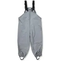 Sterntaler Regenhose "Matschhose ungefüttert uni", Kinder, Gr. 128, EURO, grau (rauchgrau), Obermaterial: 100% Polyester PES., Hosen Regenhose