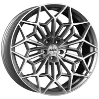 ANTERA 21 Zoll Alufelge a105 21"x10" 5x112 PCD ET38 66.6mm Felge Antraciet