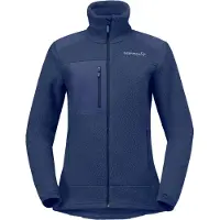 Norrøna - Women's Trollveggen Warm3 Jacket - Fleecejacke Gr M blau